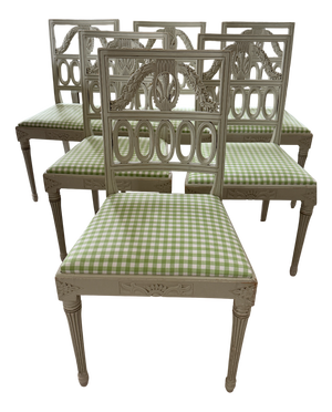 Zero Model Style Chairs, 1890s, Set of 6