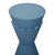 Matthew Izzo Home Vivienne Steel Blue Stained Oak Drink Table For Sale In New York - Image 6 of 9