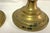 Antique French Brass Candlesticks- A Pair For Sale - Image 15 of 18