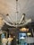 Metal Italian Brass Chandelier, 1950s For Sale - Image 7 of 15