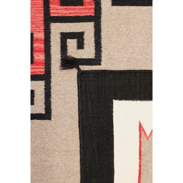 Pasargad Home Navajo Mocha Wool Area Rug, 9' 9'' X 14' 0'' For Sale - Image 4 of 5