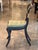 Wood Set of Six 19th Century Black and Gilt X-Back Side Chairs For Sale - Image 7 of 10