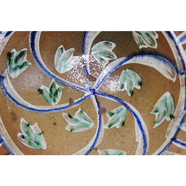 Vintage Handmade Clay Bowl or Plate, 1930s For Sale - Image 9 of 18