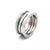 Bulgari Bulgari B Zero.1 Ring Diamond 18k White Gold w/Box Cert & Paper For Sale - Image 4 of 8