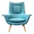 1960s Danish Scoop-Backed Lounge Chair For Sale