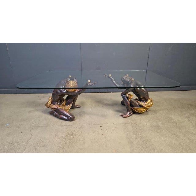 Vintage Sculptural Figure Coffee Table, 1960s For Sale - Image 12 of 16