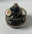Vintage Mid Century Norleans Hollywood Regency Black & Gold Porcelain Lidded Sugar Bowl Trinket Box , Japan For Sale - Image 4 of 11