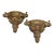 Late 20th Century Hollywood Regency Elephant Sconces Styled After Gampel-Stoll - A Pair For Sale