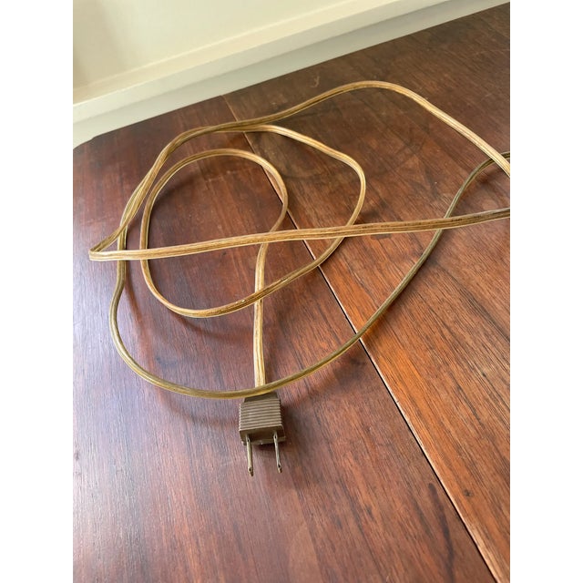 Green 1950's-60's Painted Vintage Chinoiserie Ginger Jar Lamp For Sale - Image 8 of 10