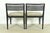 Knoll Postmodern Black Lacquered Ricchio Side Chairs or Dining Chairs, Pair For Sale - Image 10 of 14