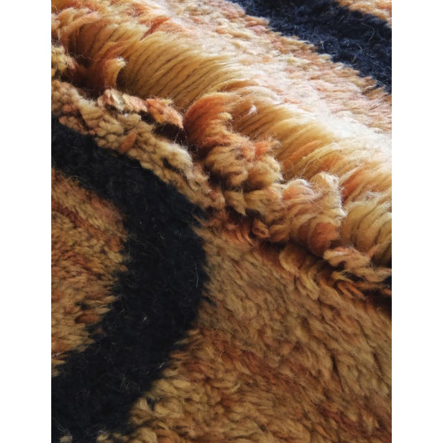 Handknotted Moroccan Beni MRirt Rug - 10.4 X 7.1 Ft For Sale In Cleveland - Image 6 of 8