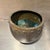 Copper Vintage Hammered Brass or Copper Planter/Jardiniere Hong Kong For Sale - Image 8 of 11