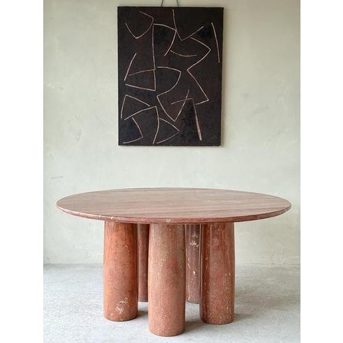 Il Colonnato in Travertine by Mario Bellini For Sale - Image 9 of 12