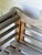 1970s Vintage Distressed Coventry Teak Garden Bench For Sale - Image 5 of 11