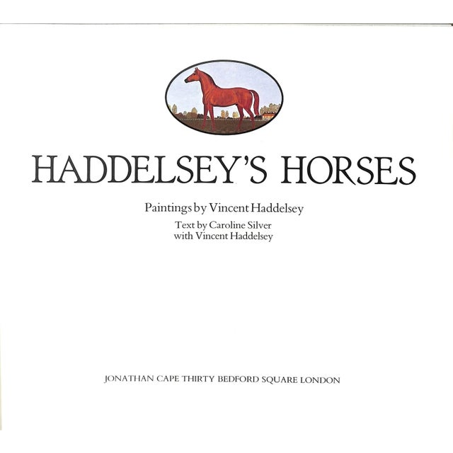 Traditional "Haddelsey's Horses" 1978 Haddelsey, Vincent & Silver, Caroline For Sale - Image 3 of 12