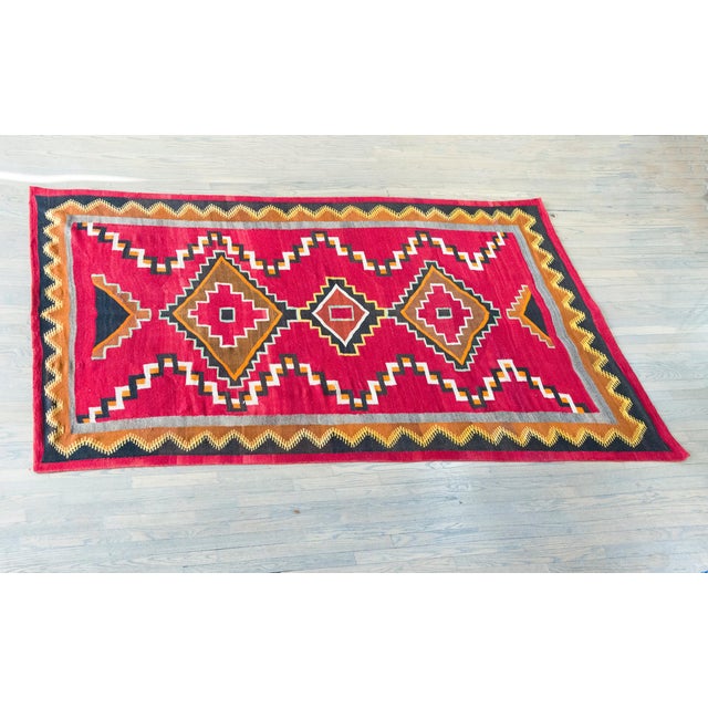 Early 20th Century Native American Navajo Rug For Sale - Image 16 of 16