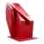 Reeves Art and Design Large Contemporary Geometric Red Outdoor Sculpture, 2022 For Sale