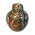 Vintage Chinoiserie Rose Famille Hand Painted Chinese Ginger Jar This is an exquisite vintage mid century hand painted...