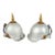 1900s A Pair of Prussian Style Silver and Bronze Helmets For Sale