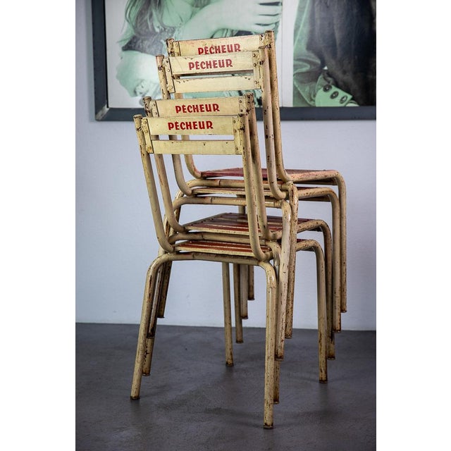 Garden Table and Chairs, 1940s, Set of 5 For Sale - Image 13 of 15