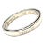 Damiani Brad Pitt Platinum 4 Diamond 3mm Band Ring Sz 8.25 For Sale