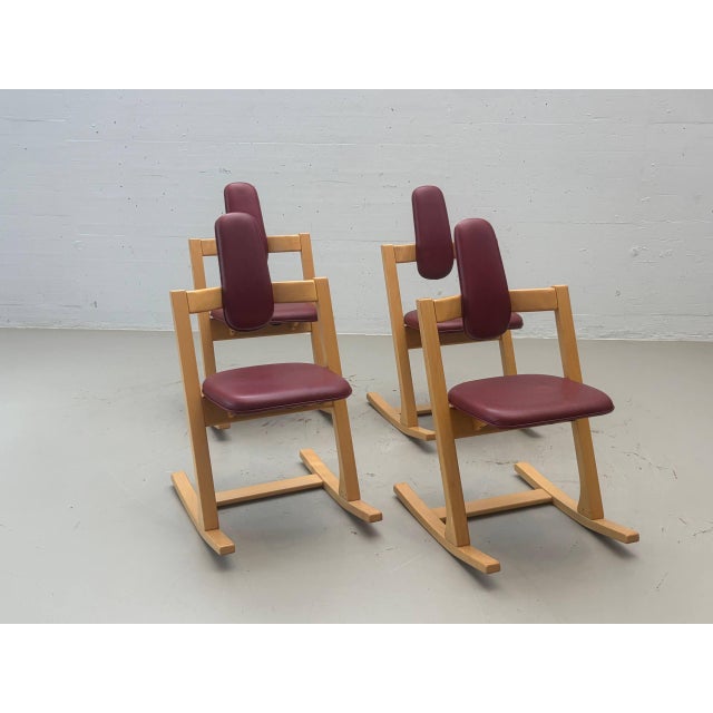 Vintage Pendulum Balans Chair by Peter Opsvik for Stokke, Norway, 1983 For Sale - Image 3 of 15