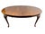 Councill Furniture Late 20th Century Kindel Councill Banded Oval Dining Table With 2 Leaves For Sale - Image 4 of 12