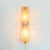 Metal Mid-Century Modern Tubular Murano Glass Wall Lights from Hillebrand, Germany, 1970s, Set of 2 For Sale - Image 7 of 14