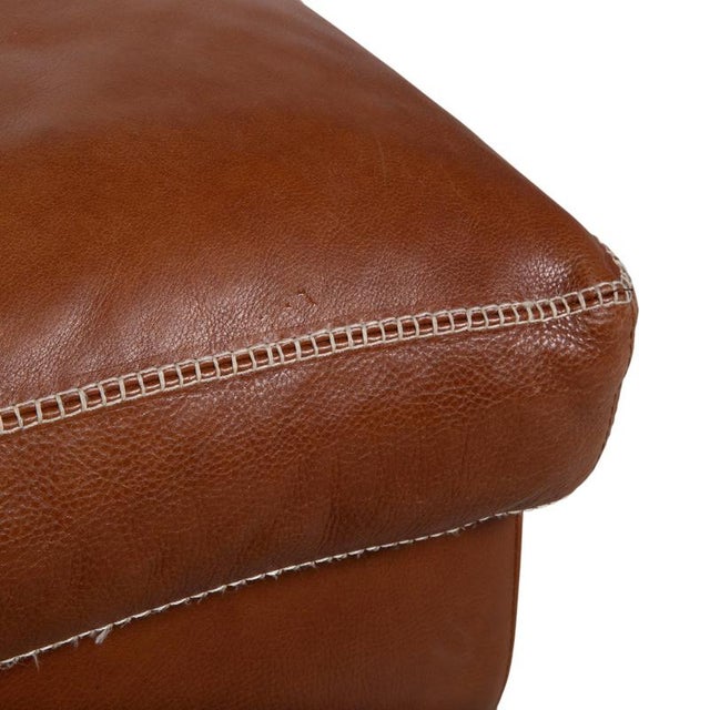 Valentino Three-Seater Sofa and Chair with Ottoman in Leather from Machalke, Set of 3 For Sale - Image 13 of 18