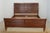 King Bed by Ethan Allen. Store item # 578. It features solid wood construction and reeded headboard.