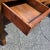 Brown Vintage Burlwood Campaign Style Writing Desk For Sale - Image 8 of 11