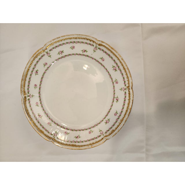 1930s Set of 6 Gda Limoges Dessert Plates From France For Sale In Seattle - Image 6 of 6