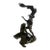 Monumental Bronze Sculpture of Native Warrior and Eagles, Dynamic Art For Sale