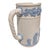 Figurative Vintage Wedgwood Embossed Queen's Ware Cream Jug in the Princess Margaret Pattern, 5.5". For Sale - Image 3 of 6