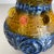 Orange German Fat Lava Op Art Pottery Vase from Jasba Ceramics, Set of 2 For Sale - Image 8 of 18