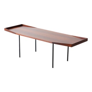 Large Vintage Italian Low Coffee Table, 1950s For Sale