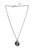 Bvlgari 18k Optical Illusion Diamond & Onyx Spinning Pendant For Sale - Image 9 of 9