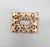 Vintage 1971 Signed Napier Modernist Goldtone Brooch For Sale In Philadelphia - Image 6 of 8