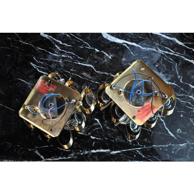 Italian Wall Lights by Oscar Torlasco, 1970s, Set of 2 For Sale - Image 6 of 7