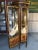 Victorian 1920s Vintage Victorian Style Display Cabinet For Sale - Image 3 of 9