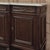 Mid 20th Century French Louis XVI Style Carrara Marble Top Mahogany Four Door Buffet For Sale - Image 5 of 18