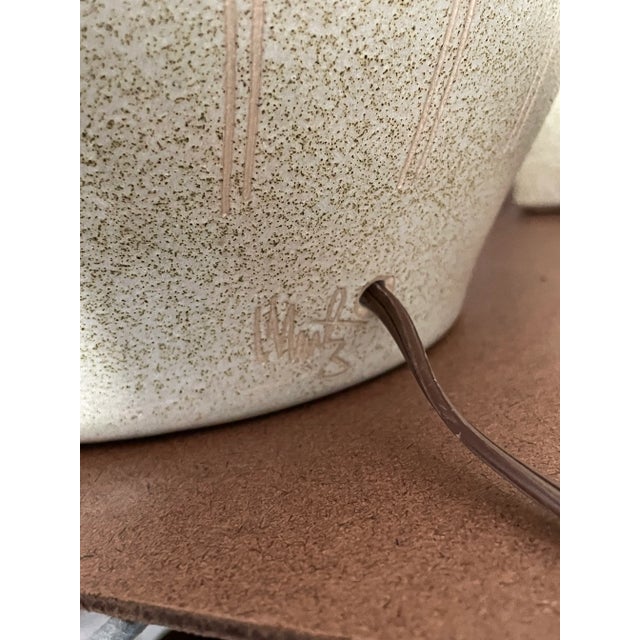 Celadon Jane and Gordon Martz Table Lamp for Marshall Studios For Sale - Image 8 of 9