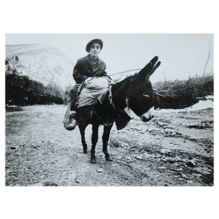 Dmitry Zyubritsky, Boy on the Donkey at Mountains, 1979, Photograph For Sale