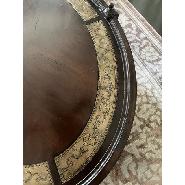 English Revival Two-Tier Walnut Table With Barley Twist Legs For Sale - Image 12 of 13