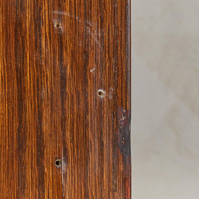 Italian Rose Gold Paneled Floor-Length Mirror, 1970s For Sale - Image 10 of 10