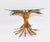 Vintage Hollywood Regency Gilded Wheat-Sheaf Coffee Table, 20th Century For Sale - Image 9 of 14