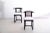 Fledermaus Table and Chairs by Josef Hoffmann for Wittmann, 1980s, Set of 3 For Sale - Image 3 of 12