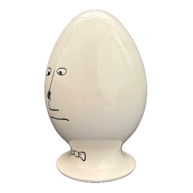 Lagardo Tackett 1959 Egghead Housefly Ceramic Sculpture by LaGardo Tackett For Sale - Image 4 of 7