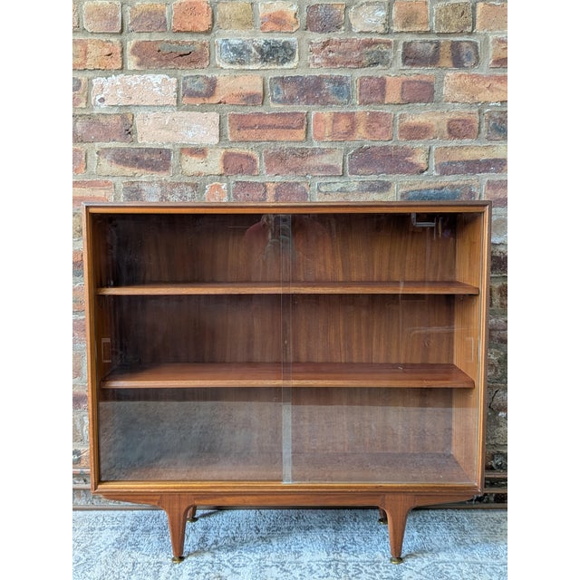 Mid-Century Modern Teak Glazed Display Cabinet by A.H. McIntosh, 1960s For Sale - Image 12 of 12