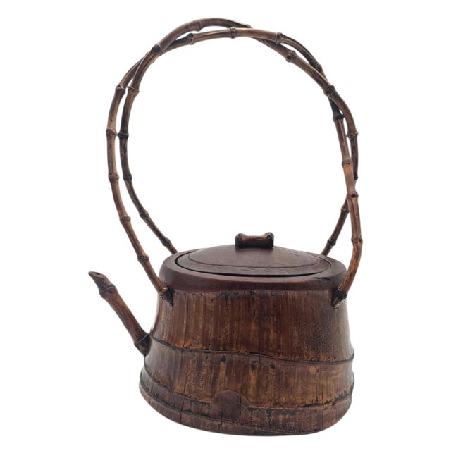 Mid-20th Century Chinese Scholar Style Hand Carved Wood Tea Caddies 12" - a Pair For Sale - Image 9 of 18